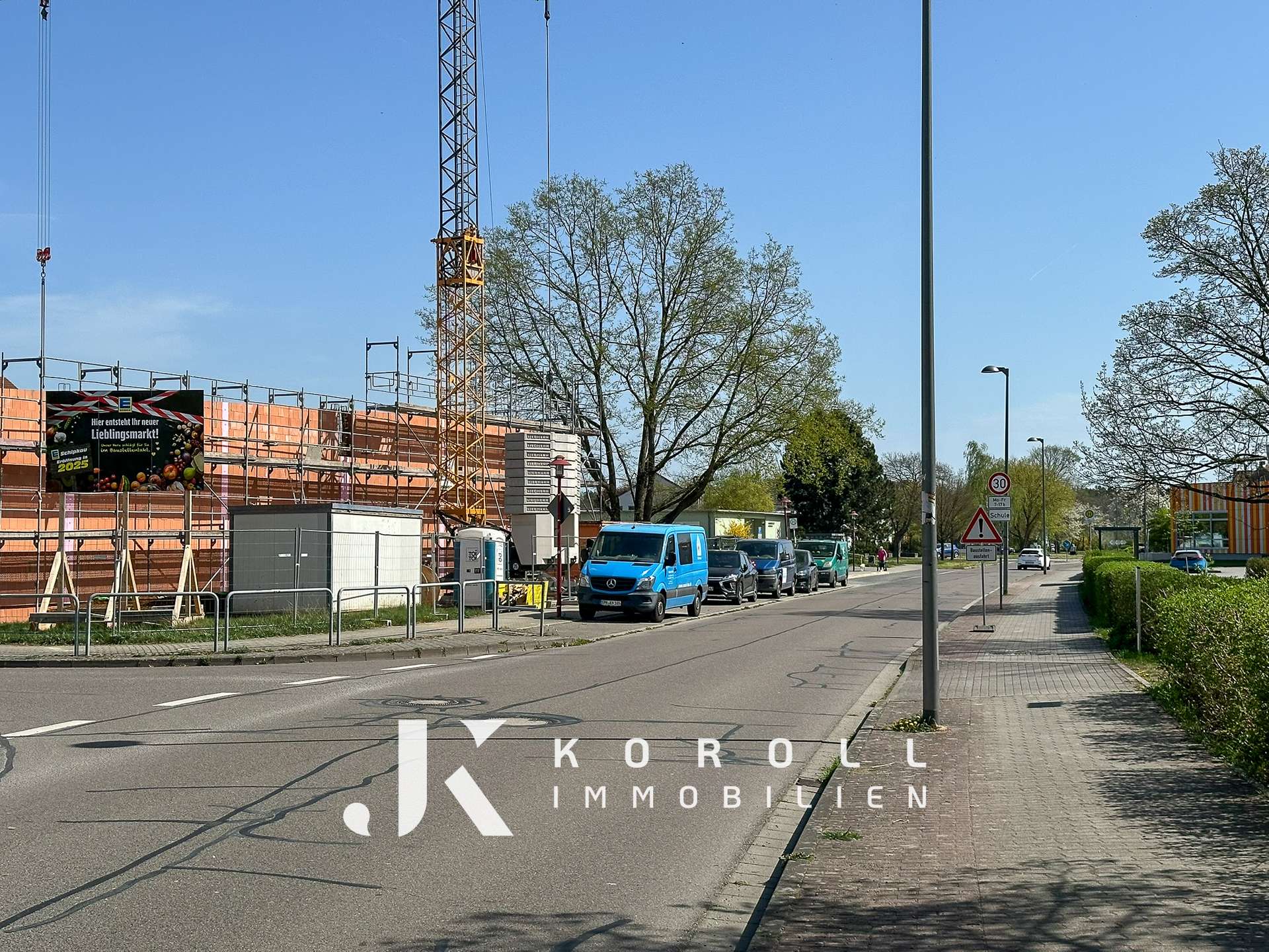Neubau eines Edeka 